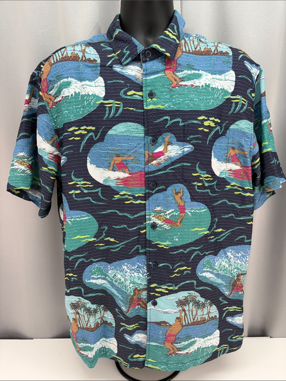 Kahala Hawaiian‎ Shirt Mens Large